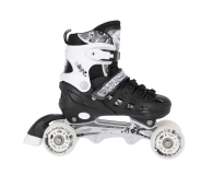 Nils Extreme Łyżworolki 4w1 NH10905 rozm. L (39-42) Czarno-białe - 1121292 - zdjęcie 5